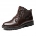 Velet Leather Martin Boot